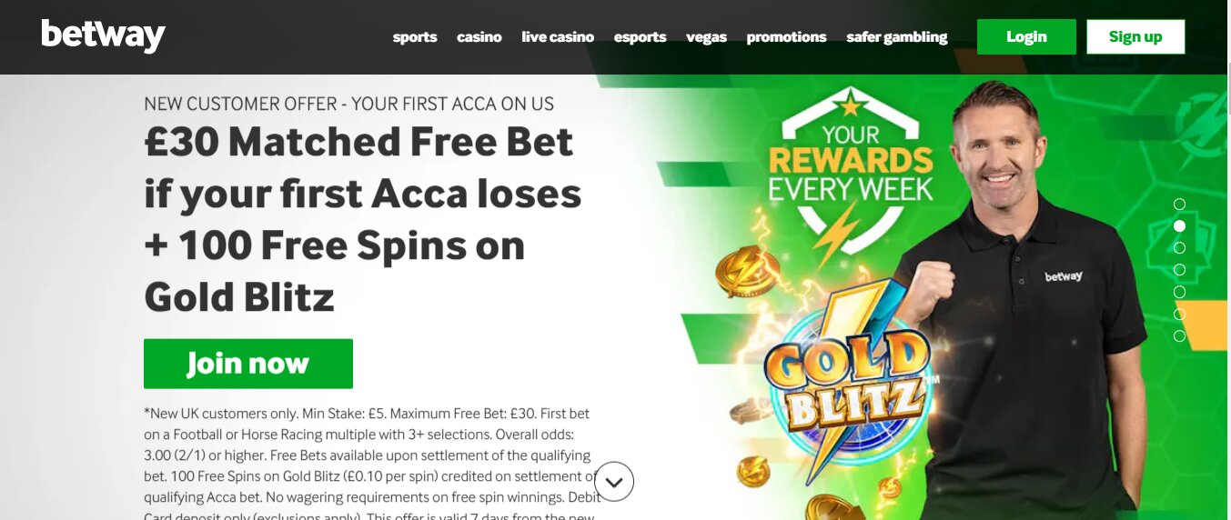 Betway betting site