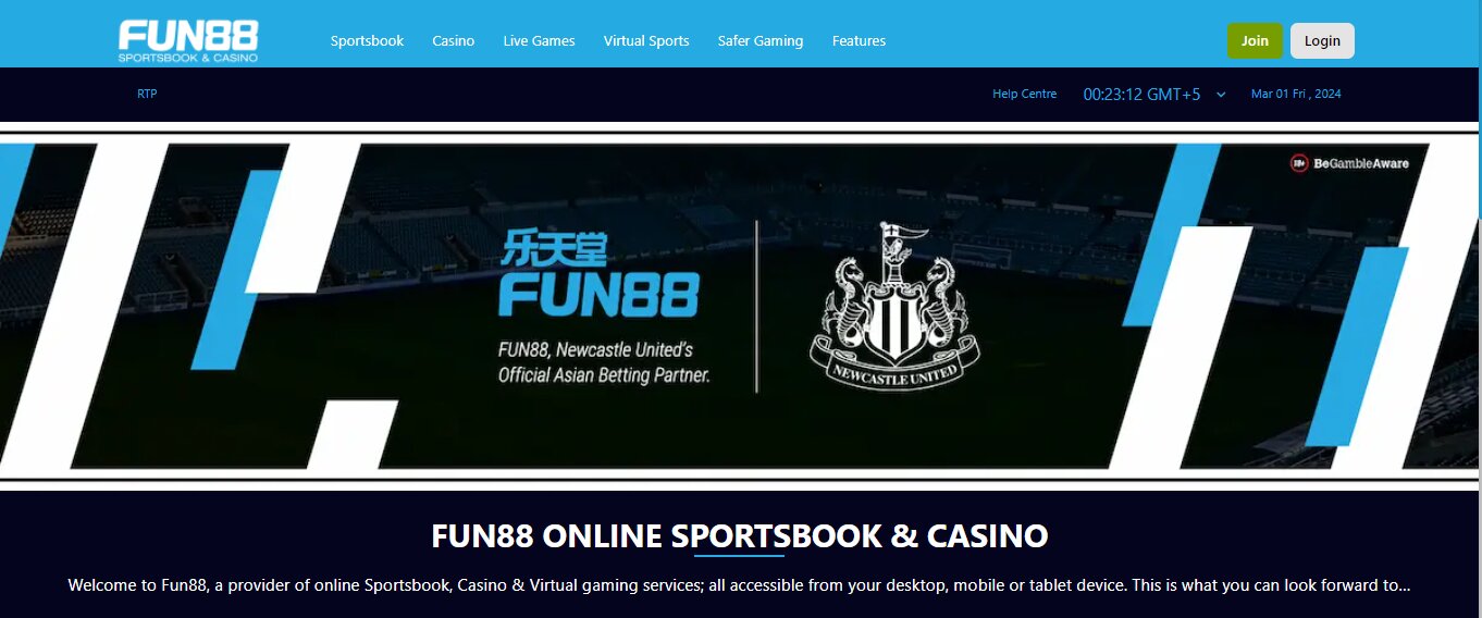 Fun88 gambling site